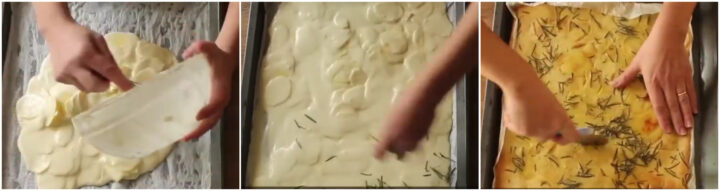 Schiacciata di patate ricetta