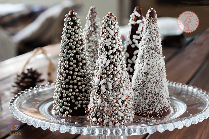 Decorazioni Natalizie Di Cioccolato.Alberi Di Cioccolato Ricetta Furba Di Natale