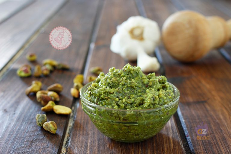PESTO DI PISTACCHI ricetta facile veloce senza cottura