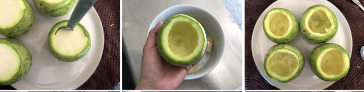zucchine tonde ripiene