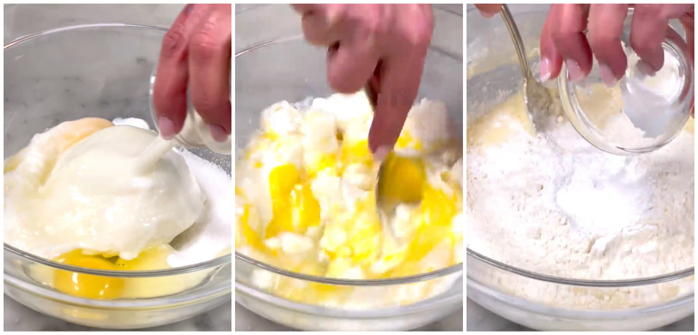 FRITTELLE MELE E RICOTTA