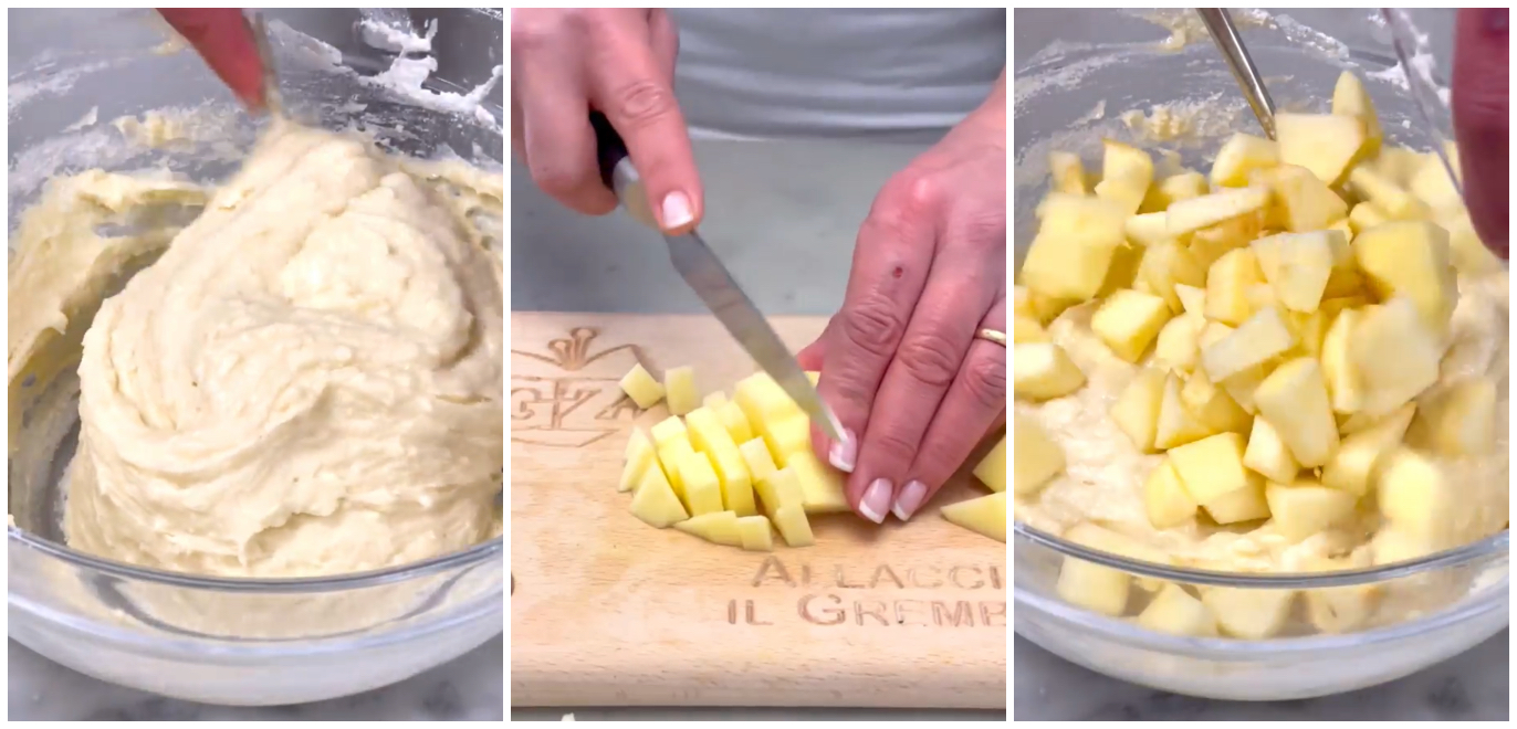 FRITTELLE MELE E RICOTTA