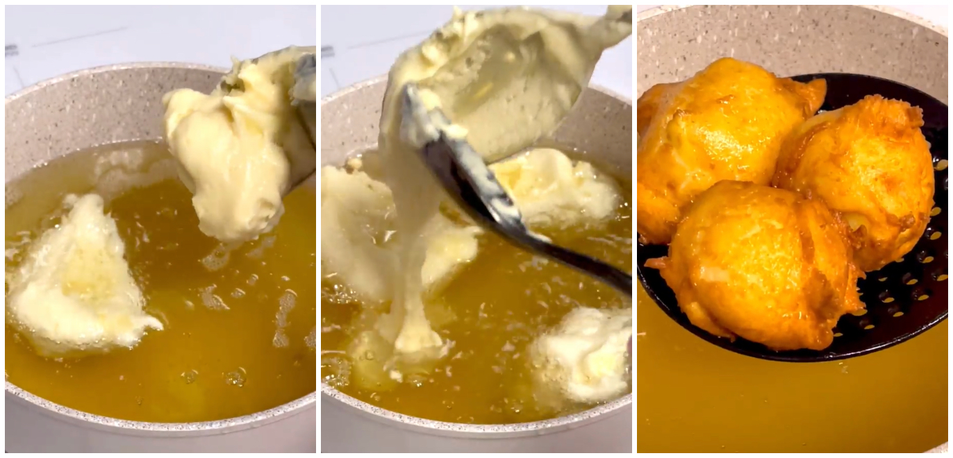 FRITTELLE MELE E RICOTTA