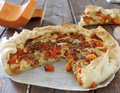 TORTA ZUCCA E FORMAGGIO