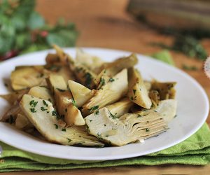 CARCIOFI IN PADELLA