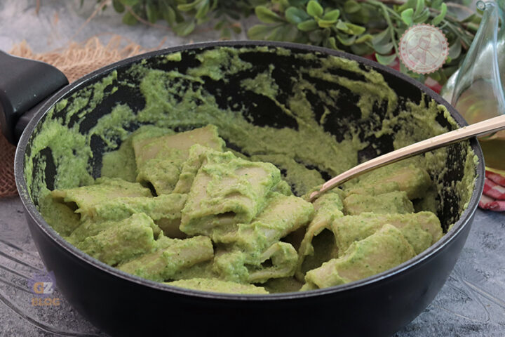 pasta alla crema di zucchine