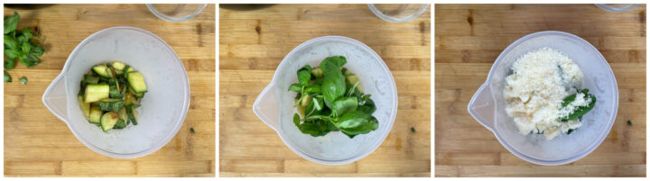 pasta alla crema di zucchine