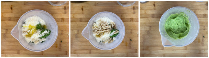 pasta alla crema di zucchine