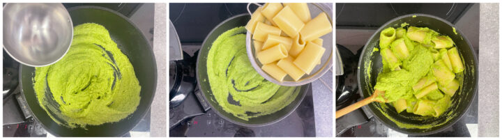 pasta alla crema di zucchine