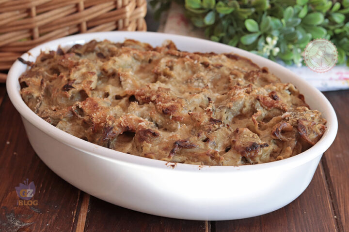 PASTA AL FORNO CON I CARCIOFI