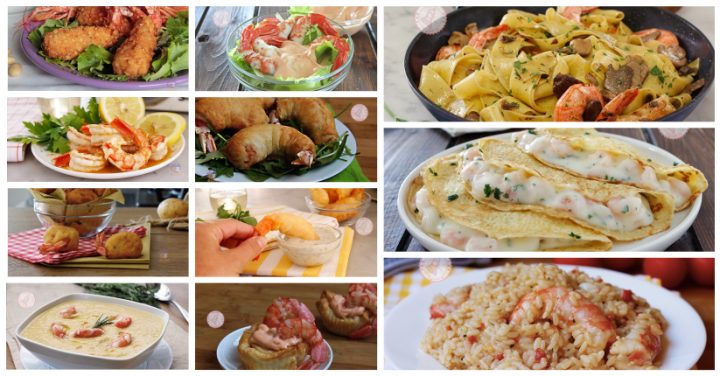RICETTE CON I GAMBERI