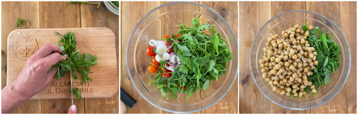 Insalata di ceci estiva