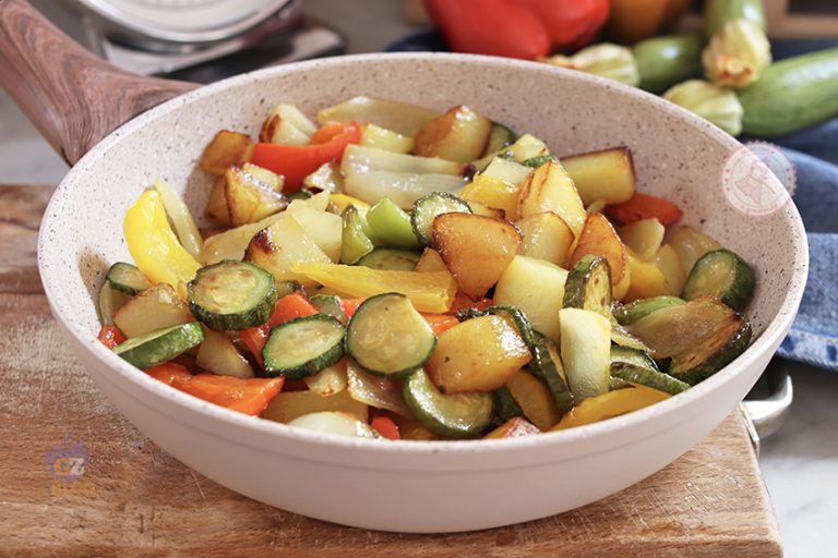 CONTORNO DI VERDURE in padella o al forno ricetta facile