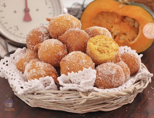 FRITTELLE DI ZUCCA DOLCI