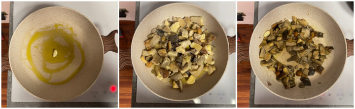 petto di pollo con i funghi