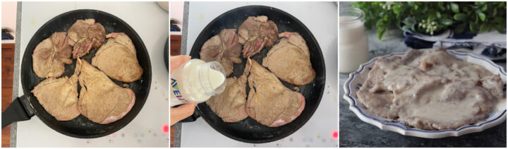 SCALOPPINE AL LATTE