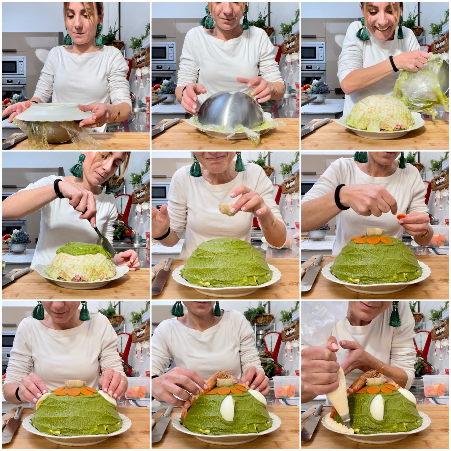 CAPPON MAGRO ricetta scenografica genovese con