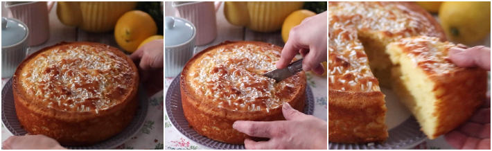 Torta ricotta e limone