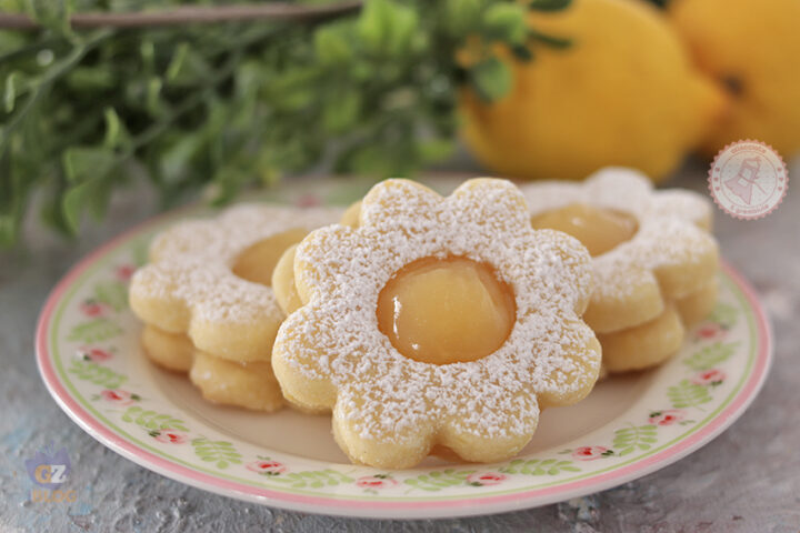 BISCOTTI PASTA FROLLA E LEMON CURD