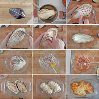 MELANZANE RIPIENE DI CARNE