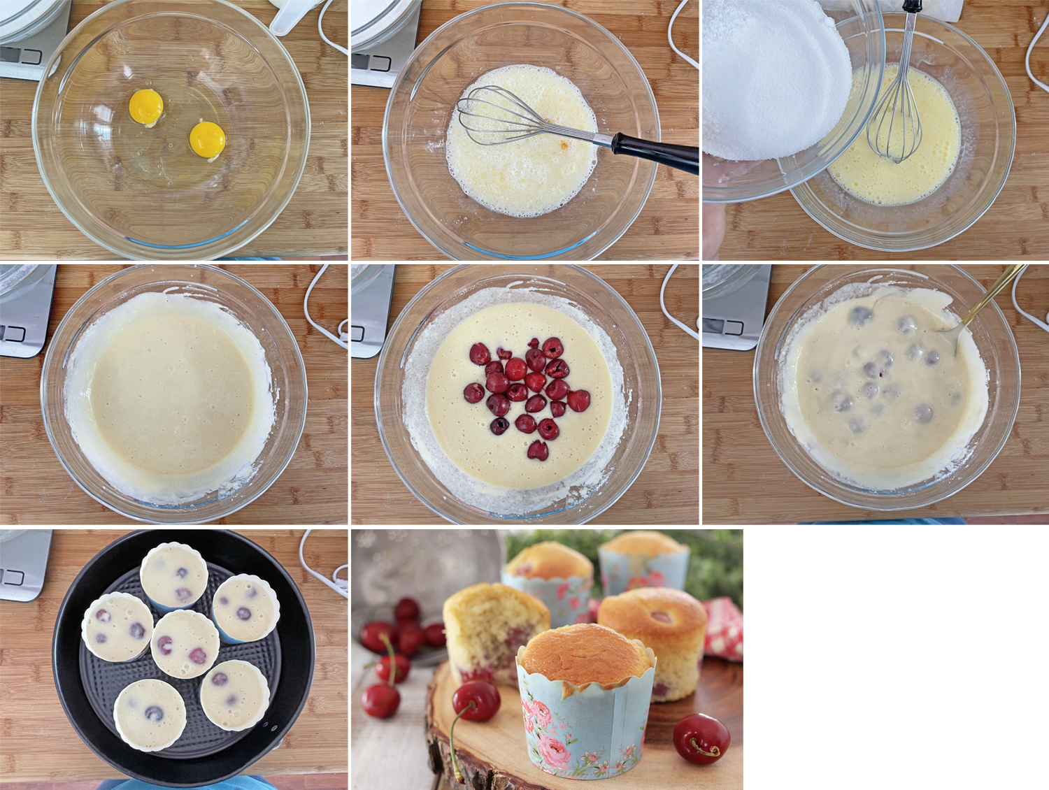 MUFFIN ALLE CILIEGIE