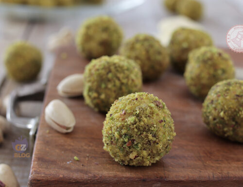 TARTUFI PISTACCHI E CIOCCOLATO BIANCO