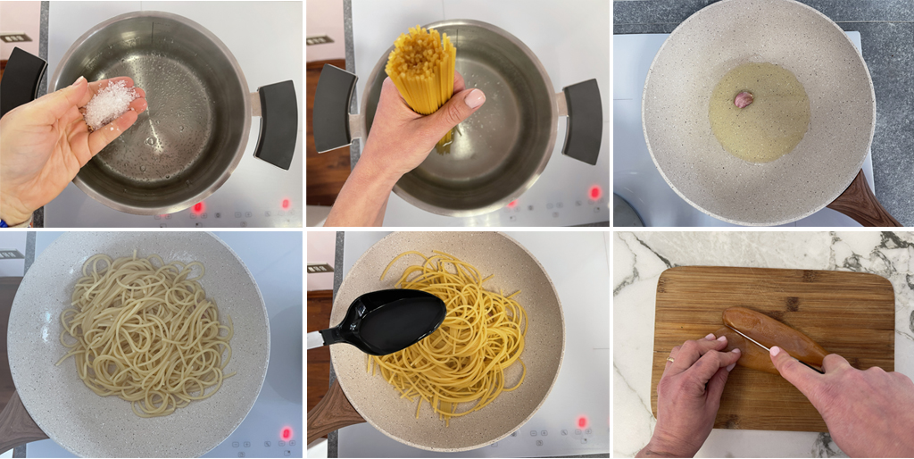 PASTA CON LA BOTTARGA limone e prezzemolo ricetta velocissima