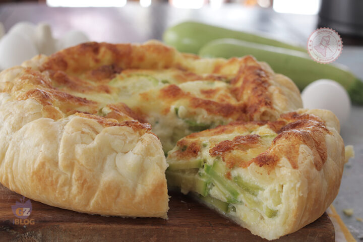 TORTA ZUCCHINE E MOZZARELLA