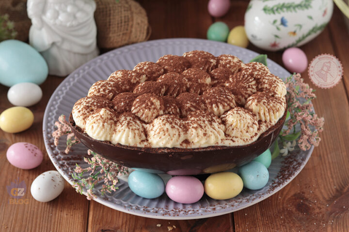 TIRAMISU NELL UOVO DI PASQUA