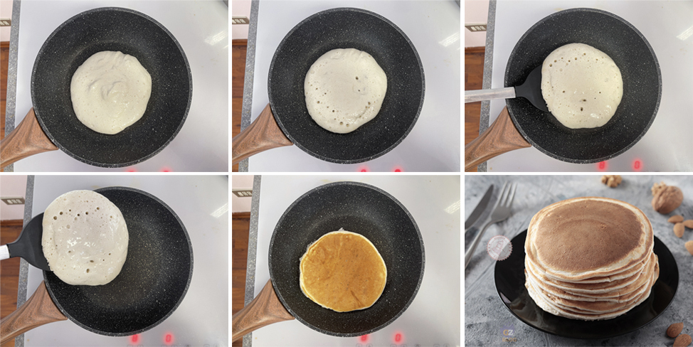 PANCAKE PROTEICI Ricetta Senza Glutine Solo Con Albumi