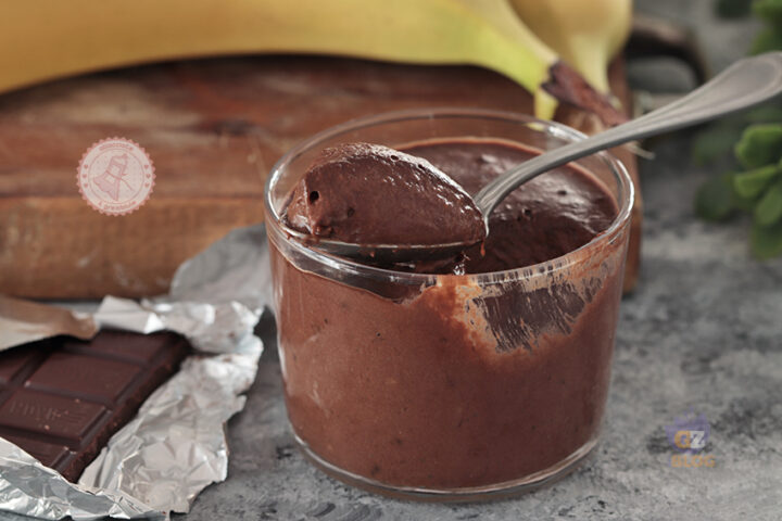 BUDINO BANANE E CIOCCOLATO