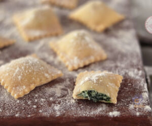 RAVIOLI RICOTTA E SPINACI