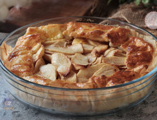 TORTA DI MELE CON PASTA BRISE