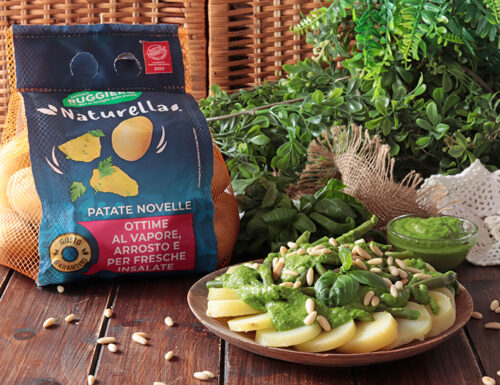 Insalata di patate pesto e fagiolini