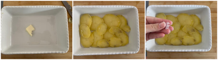 Patate e zucchine al latte