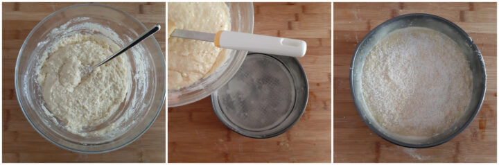 Torta al latte di cocco