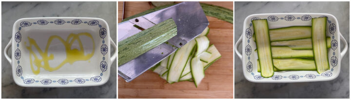 Zucchine e stracchino al forno
