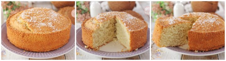 Torta al latte di cocco