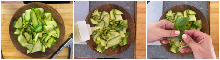 Insalata di pollo e zucchine