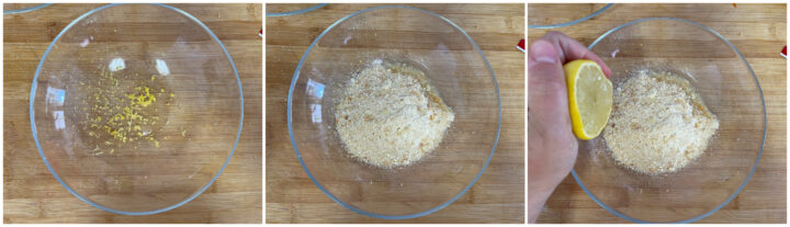 Spiedini di pollo impanati