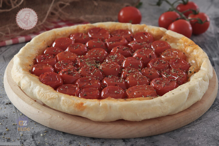 Tarte tatin con i pomodorini