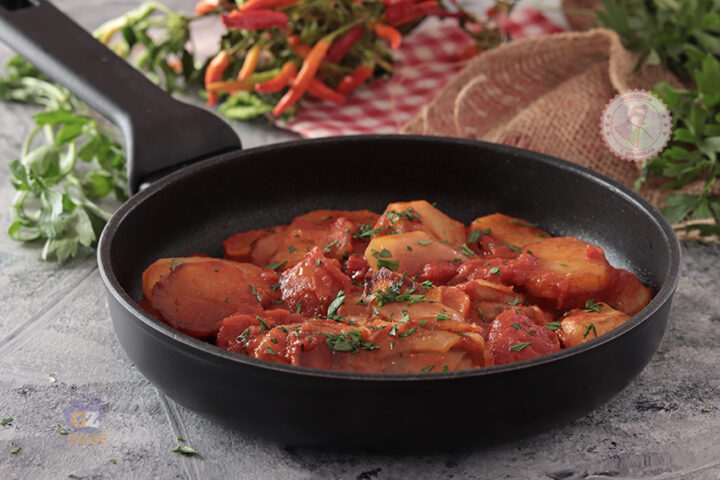 Patate all'arrabbiata