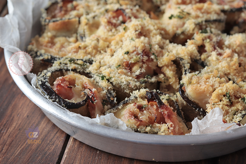 Involtini di melanzane prosciutto e formaggio ricetta secondo piatto facile