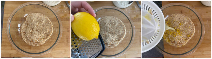 Filetti di branzino gratinati