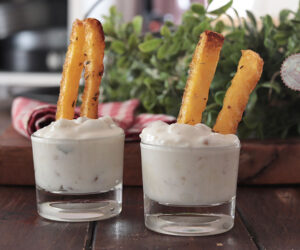 crema gorgonzola bastoncini polenta