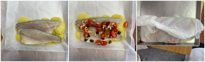 Branzino alla ligure