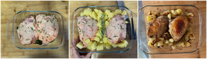 Sovracosce di pollo al forno