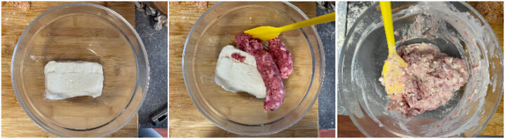 Crostoni salsiccia stracchino