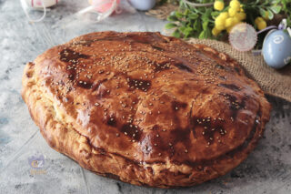 Torta salata uovo di Pasqua