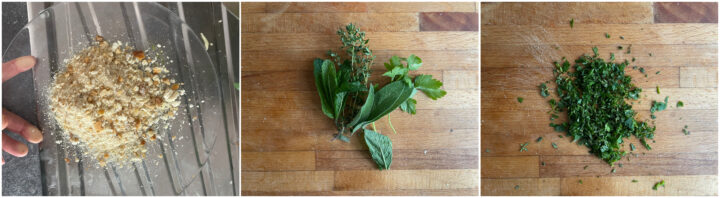 Salmone impanato alle erbe